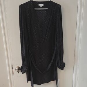 Equipment Black Dress